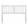 AFI Finley Full Slatted Solid Wood Headboard in White