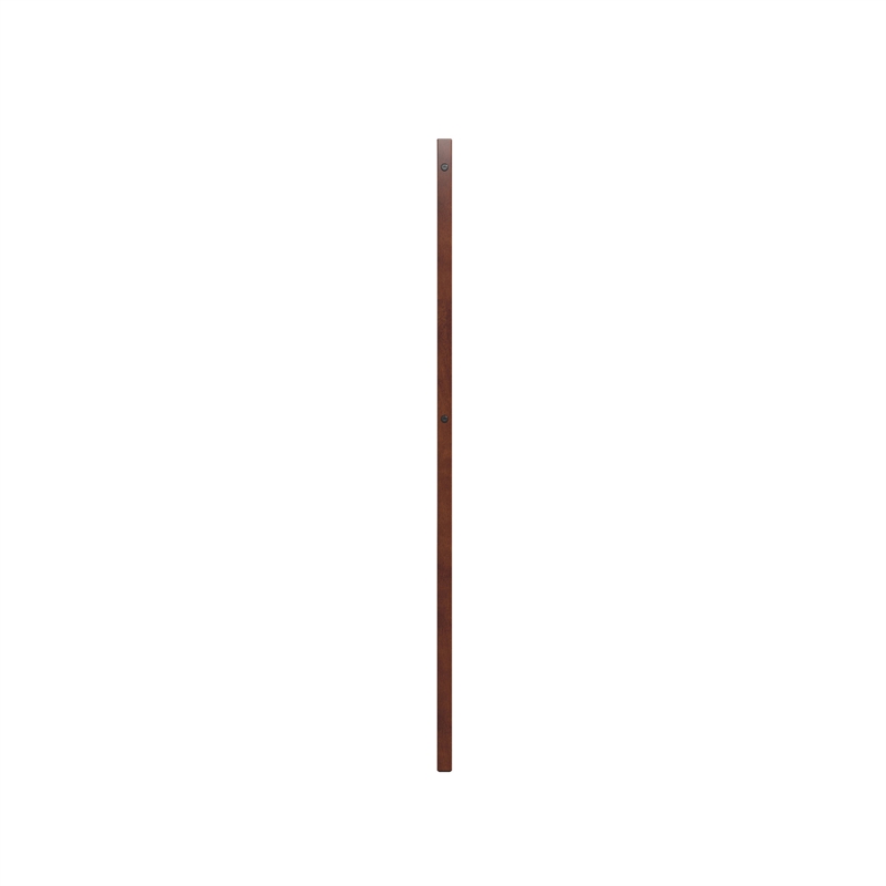 AFI Finley Full Slatted Solid Wood Headboard in Walnut