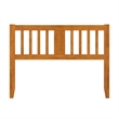 AFI Finley Full Slatted Solid Wood Headboard in Light Toffee