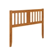 AFI Finley Full Slatted Solid Wood Headboard in Light Toffee