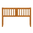 AFI Finley Queen Slatted Solid Wood Headboard in Light Toffee