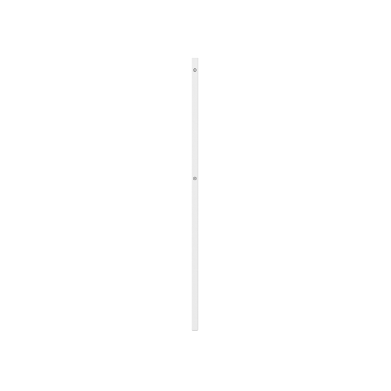 AFI Finley King Slatted Solid Wood Headboard in White