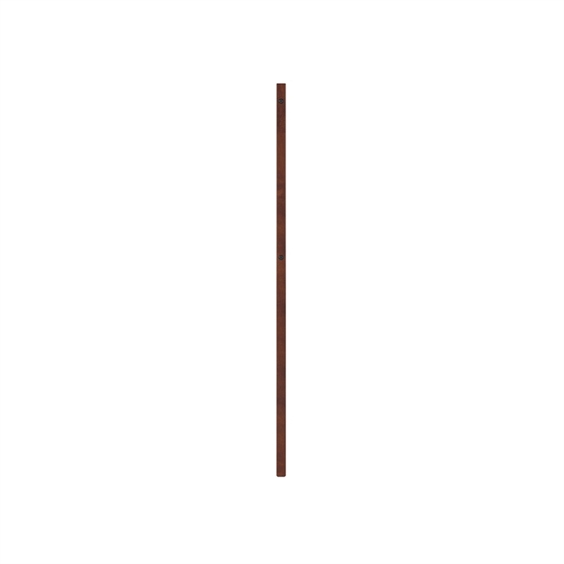 AFI Finley King Slatted Solid Wood Headboard in Walnut