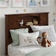 Denver Twin Wood Foundation Bed in Walnut