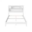Denver Full Wood Foundation Bed in White