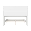 Denver Full Wood Foundation Bed in White