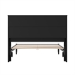 Denver Full Wood Platform Bed in Black