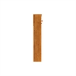 Denver Twin Wood Storage Bookcase Headboard in Light Toffee