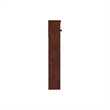 Denver Full Wood Storage Bookcase Headboard in Walnut