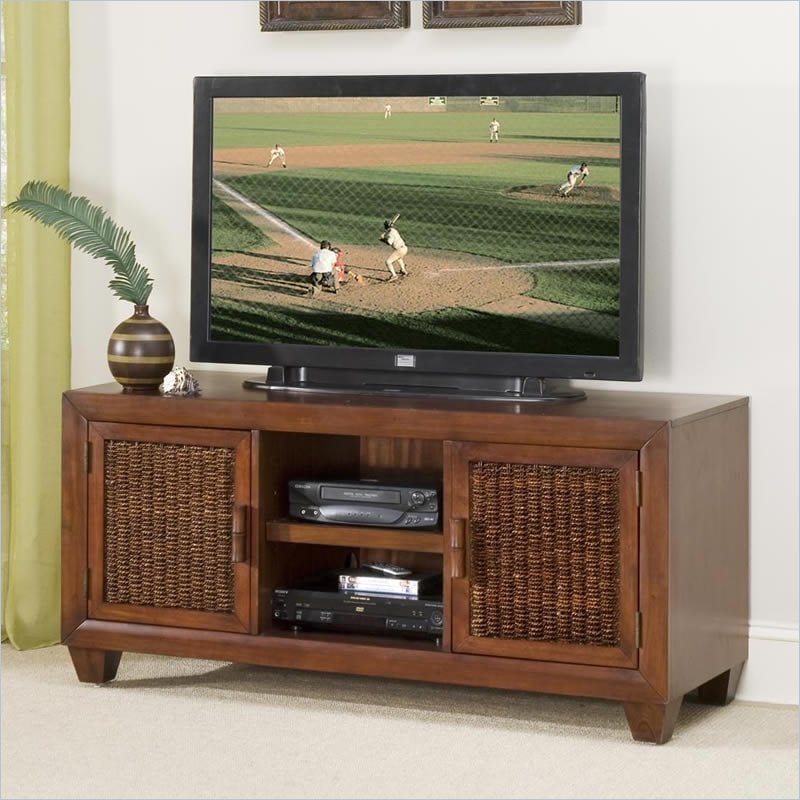 Home Styles Cabana Banana 56 Cocoa Finish TV Stand