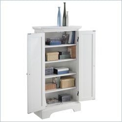   Styles Naples Cabinet White CD & DVD Media Storage 095385798864  